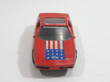 1987 Hot Wheels The Hot Ones Pontiac Fiero 2M4 Red Die Cast Toy Sports Car Vehicle - GHO