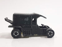 1977 Hot Wheels T-Totaller Black Die Cast Toy Car Vehicle - BW - Hong Kong