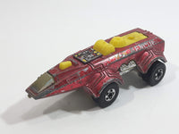 1980 Hot Wheels Spacer Racer Metallic Pink Pearl Red Die Cast Toy Car Vehicle