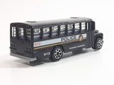 1997 Hot Wheels Prisoner Transport 013 School Bus Black Die Cast Toy Car Vehicle