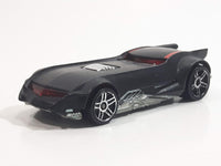 2011 Hot Wheels Track Stars The Batman Batmobile Animated Series Flat Black Die Cast Toy Character Car Vehicle