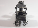 Metal Folk Art Train Locomotive Ornament