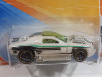 2010 Hot Wheels Track Stars Hollowback Pearl White Die Cast Toy Car Vehicle - New in Package