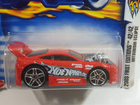 2003 Hot Wheels First Editions 'Tooned' 1996 Mitsubishi Eclipse Red Die Cast Toy Car Vehicle - New in Package