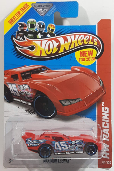 2013 Hot Wheels HW Racing Maximum Leeway Red Die Cast Toy Car Vehicle New in Package