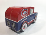 Montreal Canadiens NHL Ice Hockey Team Delivery Van Car Shaped Tin Metal Coin Bank