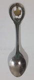 Abbotsford, B.C. Maple Leaf Charm Metal Spoon Travel Souvenir