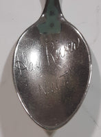 Hay River, North West Territories Moose Charm Metal Spoon Travel Souvenir