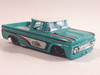 2015 Hot Wheels HW City: Surf Patrol Custom '62 Chevy Truck Dark Teal White Roof Die Cast Toy Car Vehicle