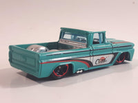 2015 Hot Wheels HW City: Surf Patrol Custom '62 Chevy Truck Dark Teal White Roof Die Cast Toy Car Vehicle