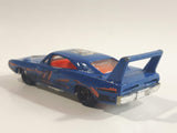 2000 Hot Wheels Seein' 3-D 1970 Dodge Charger Daytona Blue Die Cast Toy Muscle Car Vehicle