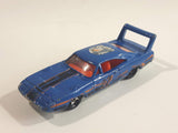 2000 Hot Wheels Seein' 3-D 1970 Dodge Charger Daytona Blue Die Cast Toy Muscle Car Vehicle