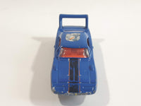 2000 Hot Wheels Seein' 3-D 1970 Dodge Charger Daytona Blue Die Cast Toy Muscle Car Vehicle