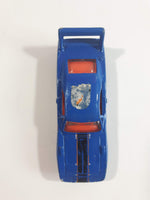 2000 Hot Wheels Seein' 3-D 1970 Dodge Charger Daytona Blue Die Cast Toy Muscle Car Vehicle