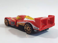 2012 Hot Wheels Track Stars 24 Ours Red Die Cast Toy Race Car Vehicle