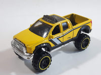 2016 Hot Wheels HW Hot Trucks '10 Toyota Tundra Truck Yellow Die Cast Toy Car Vehicle