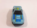 Yatming No. 807 Mazda RX-7 Turbo Super 8 Light Blue Die Cast Toy Car Vehicle