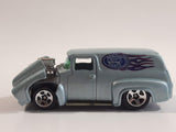 1999 Hot Wheels First Editions '56 Ford Truck Light Blue Grey Die Cast Toy Car Hot Rod Vehicle with Opening Hood