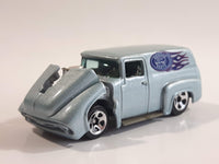 1999 Hot Wheels First Editions '56 Ford Truck Light Blue Grey Die Cast Toy Car Hot Rod Vehicle with Opening Hood