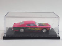 2003 100% Hot Wheels 1969 Buick Riviera Lowrider Bright Pink Die Cast Toy Car Vehicle with Lifting Front End in Display Case