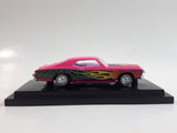 2003 100% Hot Wheels 1969 Buick Riviera Lowrider Bright Pink Die Cast Toy Car Vehicle with Lifting Front End in Display Case