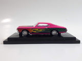 2003 100% Hot Wheels 1969 Buick Riviera Lowrider Bright Pink Die Cast Toy Car Vehicle with Lifting Front End in Display Case