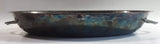Vintage Silver Plate Vegetable Serving Dish with Ornate Handles