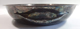 Vintage Silver Plate Vegetable Serving Dish with Ornate Handles
