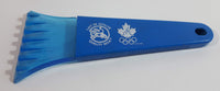 Vintage COA Canadian Olympic Association Dairy Farmers of Canada Blue Window Frost Ice Scraper Tool