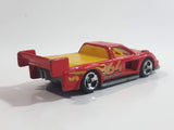 2000 Hot Wheels Pikes Peak Tacoma Truck Red Die Cast Toy Race Car Vehicle