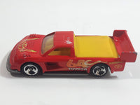 2000 Hot Wheels Pikes Peak Tacoma Truck Red Die Cast Toy Race Car Vehicle