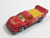 2000 Hot Wheels Pikes Peak Tacoma Truck Red Die Cast Toy Race Car Vehicle