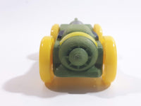 2017 Nerf Nitro Foam Green and Yellow Toy Car Vehicle