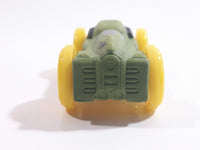 2017 Nerf Nitro Foam Green and Yellow Toy Car Vehicle