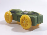 2017 Nerf Nitro Foam Green and Yellow Toy Car Vehicle