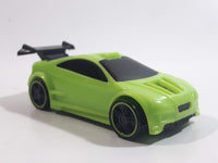 2015 Mattel Hot Wheels Deco Pac Drift Cake Green Plastic Die Cast Toy Car Vehicle Cake Topper