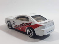 2001 Hot Wheels Company Cars '99 Mustang White Die Cast Toy Car Vehicle