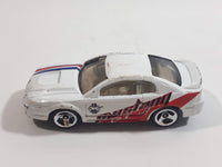 2001 Hot Wheels Company Cars '99 Mustang White Die Cast Toy Car Vehicle