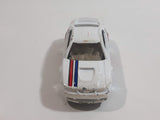 2001 Hot Wheels Company Cars '99 Mustang White Die Cast Toy Car Vehicle