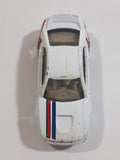 2001 Hot Wheels Company Cars '99 Mustang White Die Cast Toy Car Vehicle