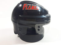 2009 McDonald's NHL Ice Hockey Jarome Iginla Calgary Flames Mini Helmet Mask and Figure on Puck