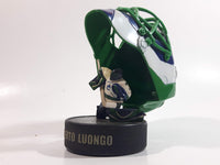 2009 McDonald's NHL Ice Hockey Roberto Luongo Vancouver Canucks Goalie Mini Helmet Mask and Figure on Puck