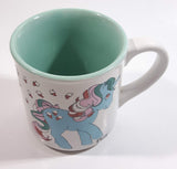 Vintage 1986 Hasbro My Little Pony Fizzy Mint Green and White Ceramic Coffee Mug