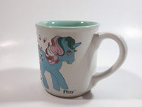 Vintage 1986 Hasbro My Little Pony Fizzy Mint Green and White Ceramic Coffee Mug