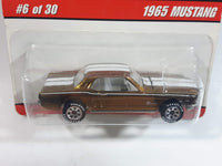 2006 Hot Wheels Classics Series 2 1965 Mustang Spectraflame Brown Die Cast Toy Car Vehicle with Opening Hood