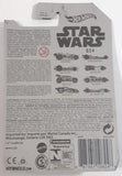 2014 Hot Wheels Disney Star Wars 4/8 IV Motoblade Metallic Gold Die Cast Toy Car Vehicle New in Package