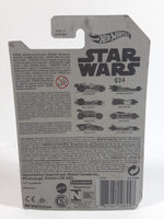 2014 Hot Wheels Disney Star Wars 4/8 IV Motoblade Metallic Gold Die Cast Toy Car Vehicle New in Package