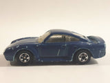 1988 Hot Wheels Auto Magic II Porsche 959 Blue Teal Die Cast Toy Race Car Vehicle