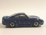 1988 Hot Wheels Auto Magic II Porsche 959 Blue Teal Die Cast Toy Race Car Vehicle