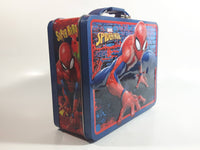 2017 Marvel Spider-Man Embossed Tin Metal Lunch Box